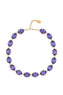 Melodia Oval Purple Necklace