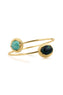 Ares Azurite Amazonite Cuff Bileklik