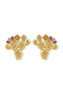 Opuntia Pink Purple Earrings