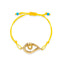 Nazar Yellow Rope Bracelet