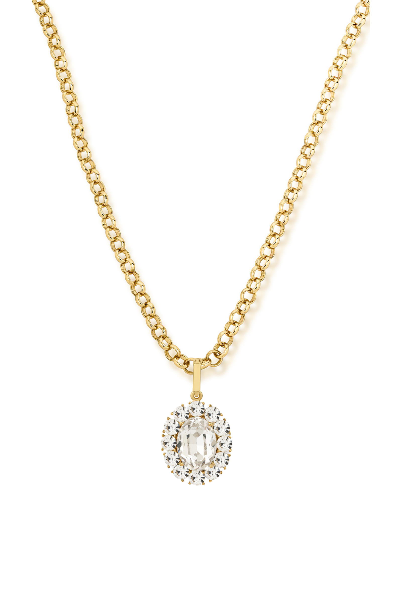 Petite Ninon Oval Şeffaf Charm