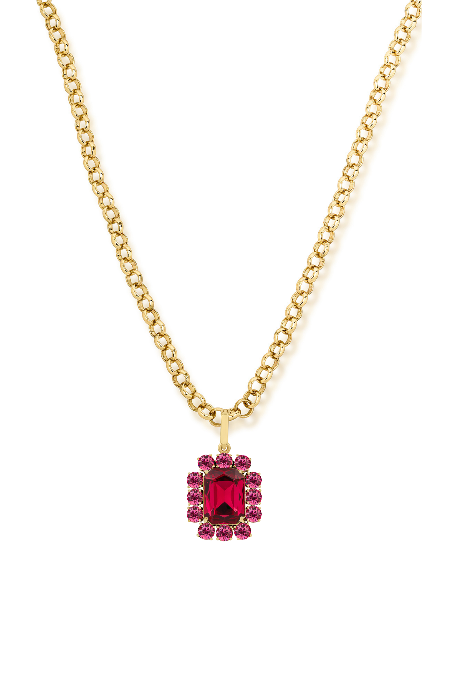 Petite Ninon Square Pembe Fuşya Charm
