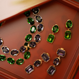 Melodia Duo Yeşil Küpe