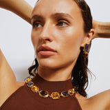 Myndos Tigereye Crystal Necklace