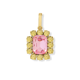 Petite Ninon Square Sarı Pembe Charm