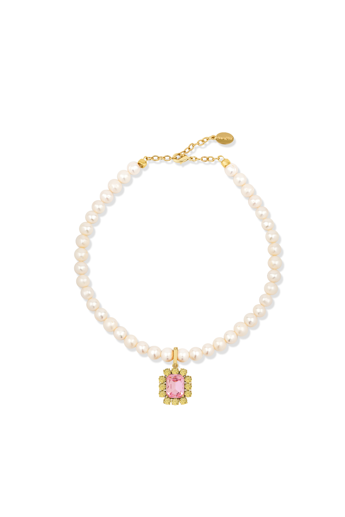 Petite Ninon Square Sarı Pembe Charm