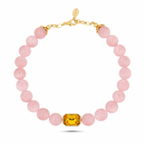 Bodrum Carnelian and Crystal Necklace