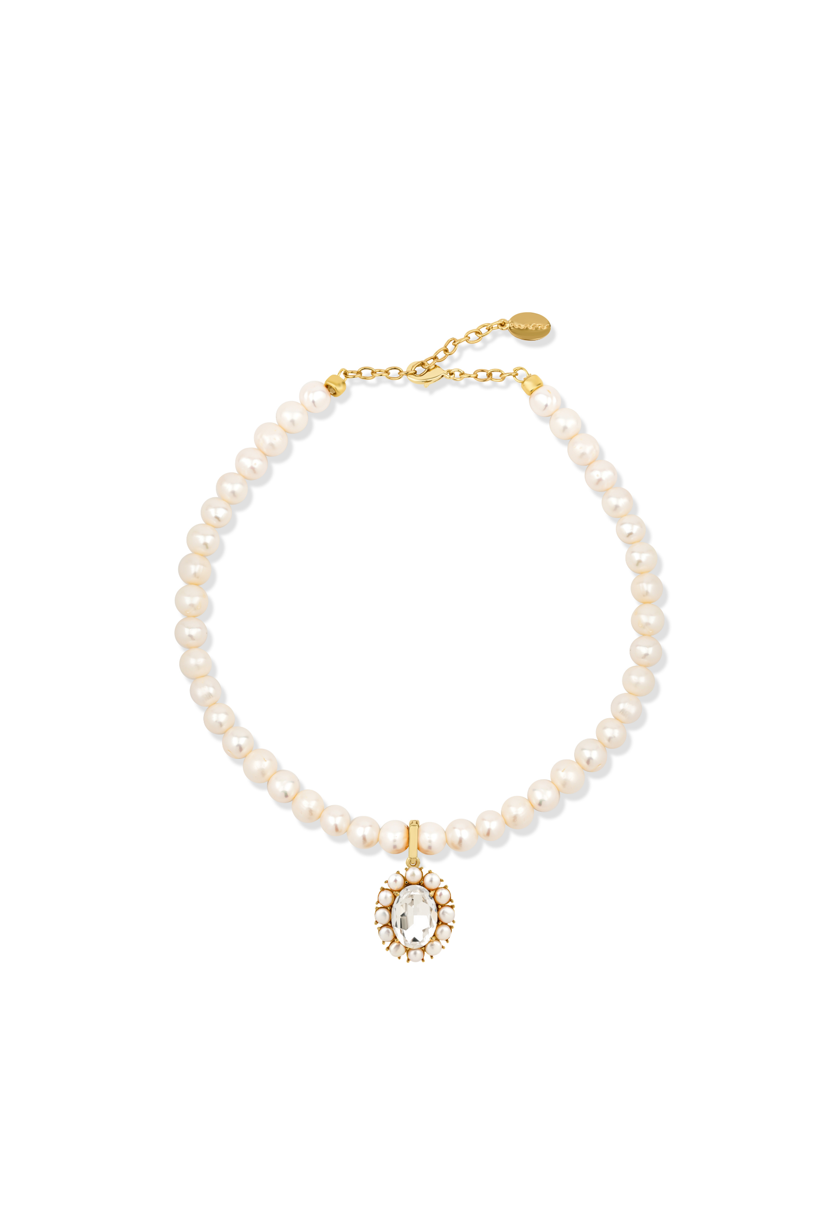 Petite Ninon Pompadour Oval Şeffaf Charm