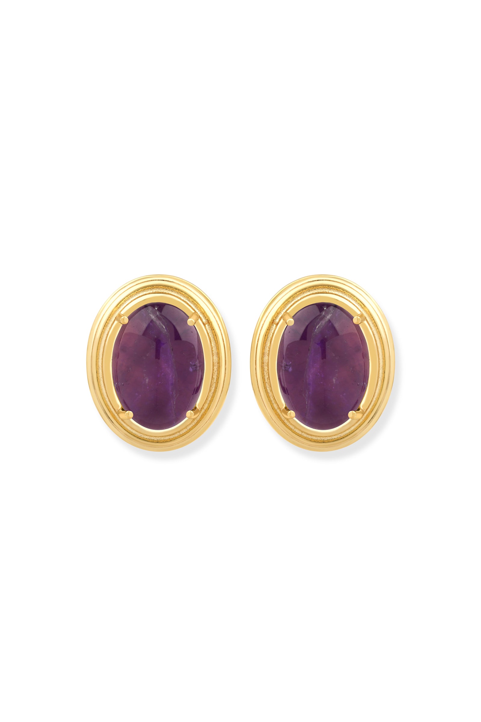 Lampi Oval Earrings