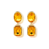 Melodia Duo Sarı Küpe