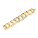 Manhattan Link Ortası Kristalli Bileklik