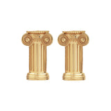 Ionia Colomn Hoop Earrings