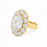 Petite Ninon Oval Şeffaf Yüzük