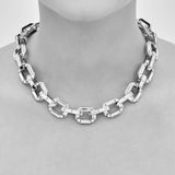 Rue de la Paix Link Gümüş Kolye