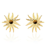 Mehry Tigereye Sun Earrings