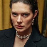 Donna Şeffaf Kristal Choker