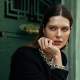 Rue de la Paix Link Gümüş Kolye