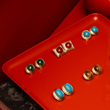 Lampi Yuvarlak Küpe