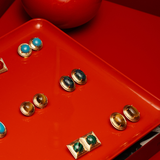 Lampi Yuvarlak Küpe