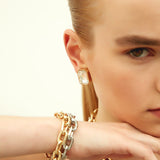 Bosphorus Gümüş Kaplama Zincir Bileklik