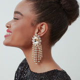 Mrs. Burton Diamond Kristal Küpe